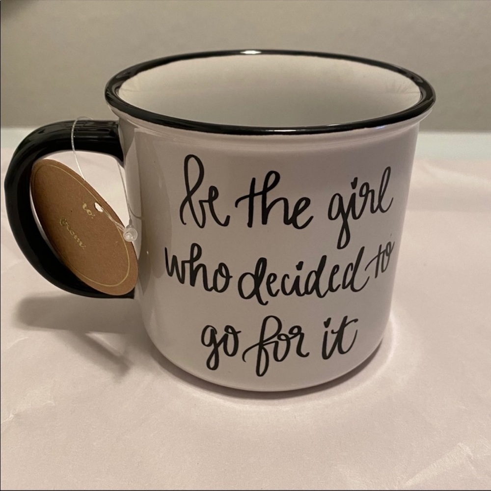 SWEET WATER DECOR MUG “BE THE GIRL WHO DECIDED TO GO FOR IT”